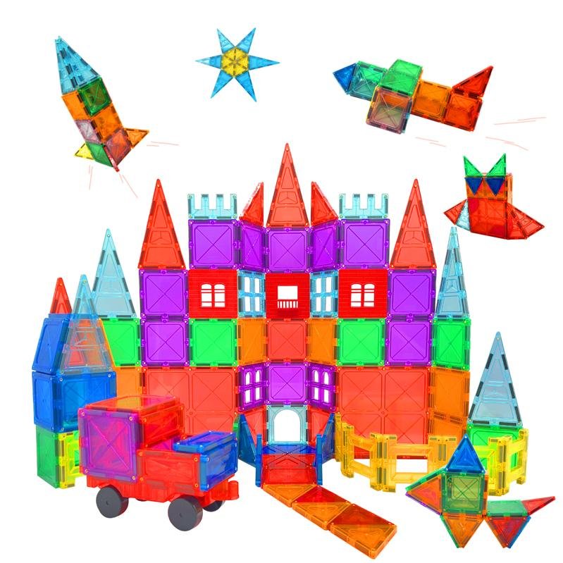 Piastrelle Magnetiche Sea Life Set 30 Pezzi - Giochi Educativi Magnetici Per Bambini, Costruzioni 3D A Tema Mare
