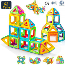 Carica l&#39;immagine nel visualizzatore di Gallery, Condis 62Pcs Magnetic Building Blocks Set - Condistoys
